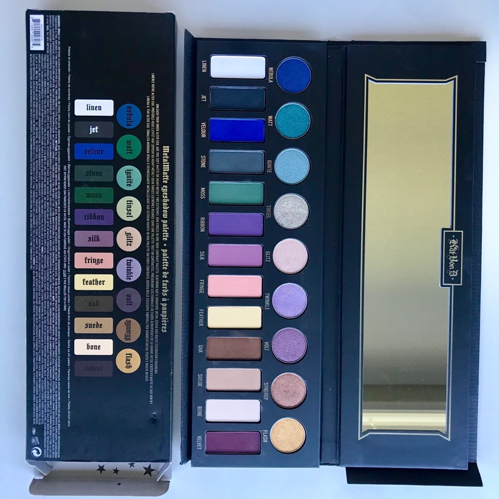SOLD OUT Kat Von D Metal Matte Eyeshadow Palette